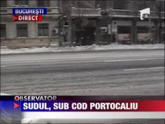 Noua atentionare cod portocaliu de ninsori si viscol