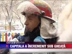 Capitala a incremenit sub gheata
