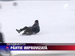 Partie improvizata in Alba