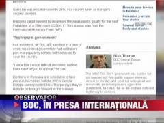 UPDATE / Presa straina, despre demisia lui Emil Boc