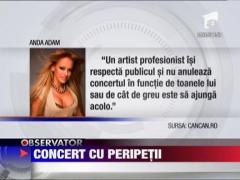 Anda Adam a fost la un pas sa-si piarda viata