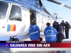 Salvarea vine din aer