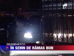 Traian Igas si-a luat la revedere de la subalterni cu o masa copioasa