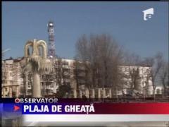 Peisaj superb la malul marii