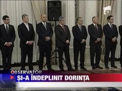 Ministrii Guvernului Ungureanu depun juramantul ‎
