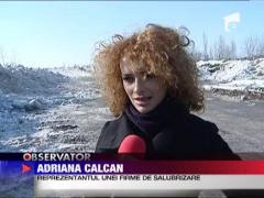 Bucurestiul, fortareata zapezii inghetate.