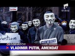 Vladimir Putin, "amendat" cu 25 de euro pentru miting!