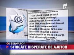 Strigate disperate dupa ajutor