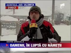 UPDATE / Situatia dramatica in Ialomita