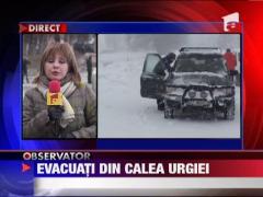 Ramnicu Sarat: Familii evacuate din calea urgiei