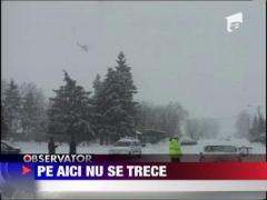 Toate drumurile nationale din 7 judete - inchise!