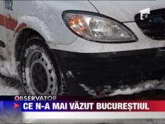 Bucurestiul sub zapada