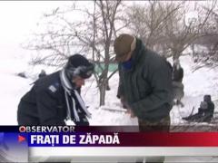 UPDATE / Ultrasii de la Steaua si Dinamo au facut pace cu jandarmii ca sa ii ajute pe sinistrati!