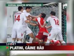 Batausul Platini s-a impacat cu omul pe care l-a culcat la pamant dintr-un pumn, Grigore!