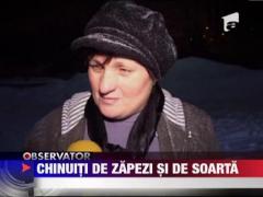 Socant: Blocati in zapada cu bebelusul mort in masina! ‎