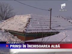 Glodeanu Silistea, prinsi in inchisoarea de zapada