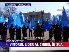 Viitorul lider al Chinei in vizita la Casa Alba