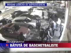 O femeie, batuta de baschetbaliste in club