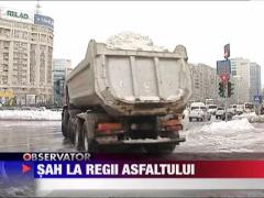 "Regii asfaltului", achetati de Consiliul Concurentei pentru ca ar fi trucat licitatii