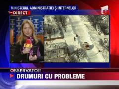 5 drumuri nationale blocate de nameti