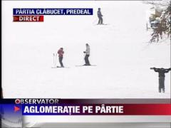 Turistii au dat navala la munte