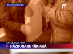 Injunghiat in spate din razbunare