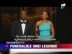 Whitney Houston va fi inmormantata astazi