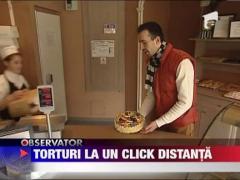 Prajiturile si torturile sunt acum la doar un click distanta!