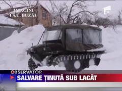 Utilaje care puteau salva vieti in timpul ninsorilor, uitate in garaj