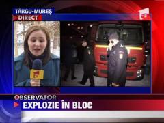 Explozie intr-un bloc din Alba