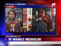 Angajatii ISU internati la Spitalul de Arsi, vizitati de sef