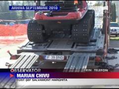 Hargita: Utilaje de deszapezire tinute in garaj