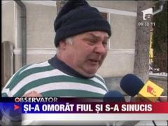 Mures: Un barbat si-a ucis copilul de un an si jumatate si apoi s-a sinucis