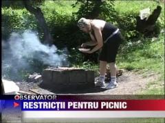 Gata cu gratarele intre blocuri sau in padure