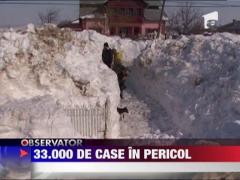 Aproape 33 de mii de case s-ar putea prabusi din cauza inundatiile