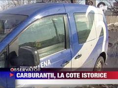 Benzina si motorina au ajuns la cote istorice