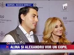 Alina Sorescu si Alexandru Ciucu vor sa devina parinti