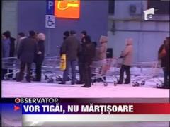 Tigai in loc de martisoare