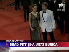 Brad Pitt si-a uitat bunica