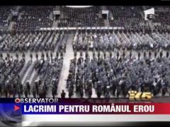 Lacrimi pentru politistul roman ucis in Washington