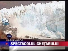 Spectacol natural rar in sudul Argentinei