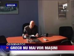 Grecii saraciti de criza isi vand masinile cu orice pret