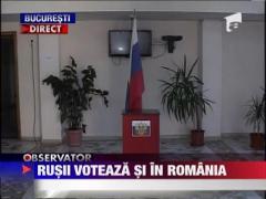 Rusii voteaza si in Romania