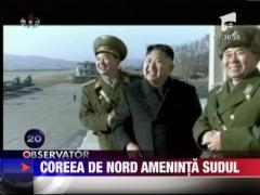 Coreea de Nord ameninta Sudul cu un "razboi sfant"