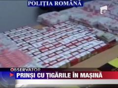 Iasi: Captura de tigari de contrabanda
