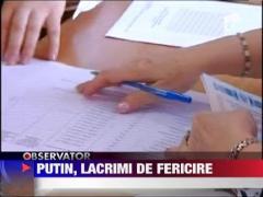Putin, in lacrimi la proclamarea victoriei