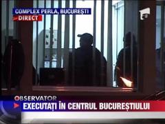 Opt oameni impuscati intr-un coafor din Capitala