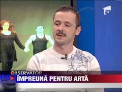 Protagonistii comediei "Amedeu sau scapi de el cu greu"