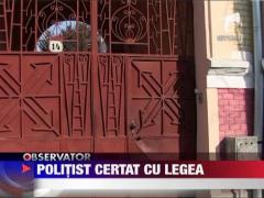 Seful politiei din Teius a fost incatusat ieri