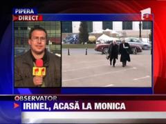 Irinel Columbeanu, acasa la Monica Gabor
